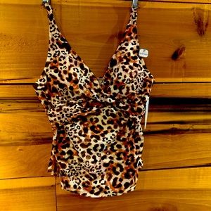 Brand new with tags Time and Tru 2 piece swimsuit size 8-10